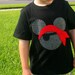 Hand Stitched Pirate Mickey Vacation Tshirt or Onesie