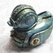 Steampunk'd Ducky Blue and Green