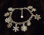 Snowflake Charm Bracelet for a special unique snowflake