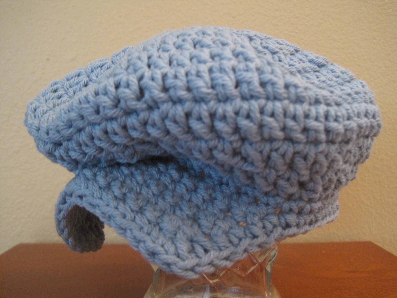 Boy's Donegal Cap in Country Blue (3 to 6 Months)