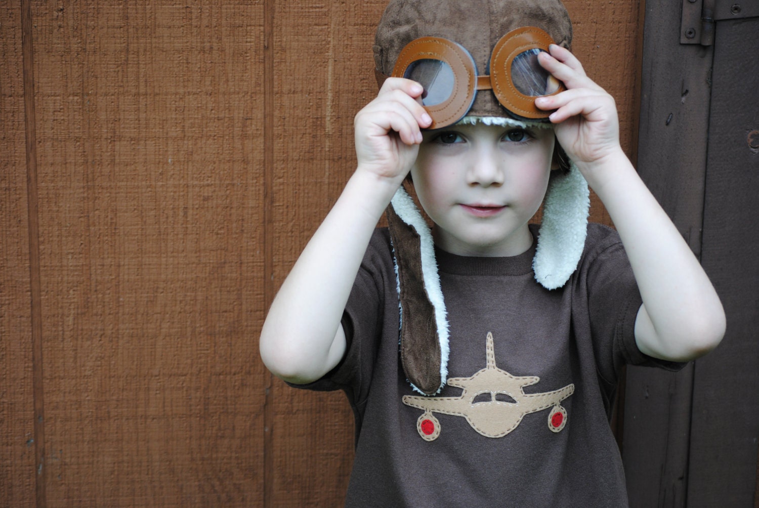 Come fly with me- Little aviator kids airplane t-shirt