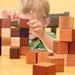 24-piece hardwood block set - all natural wooden toys, a new baby boy or girl heirloom gift with homegrown organic finish