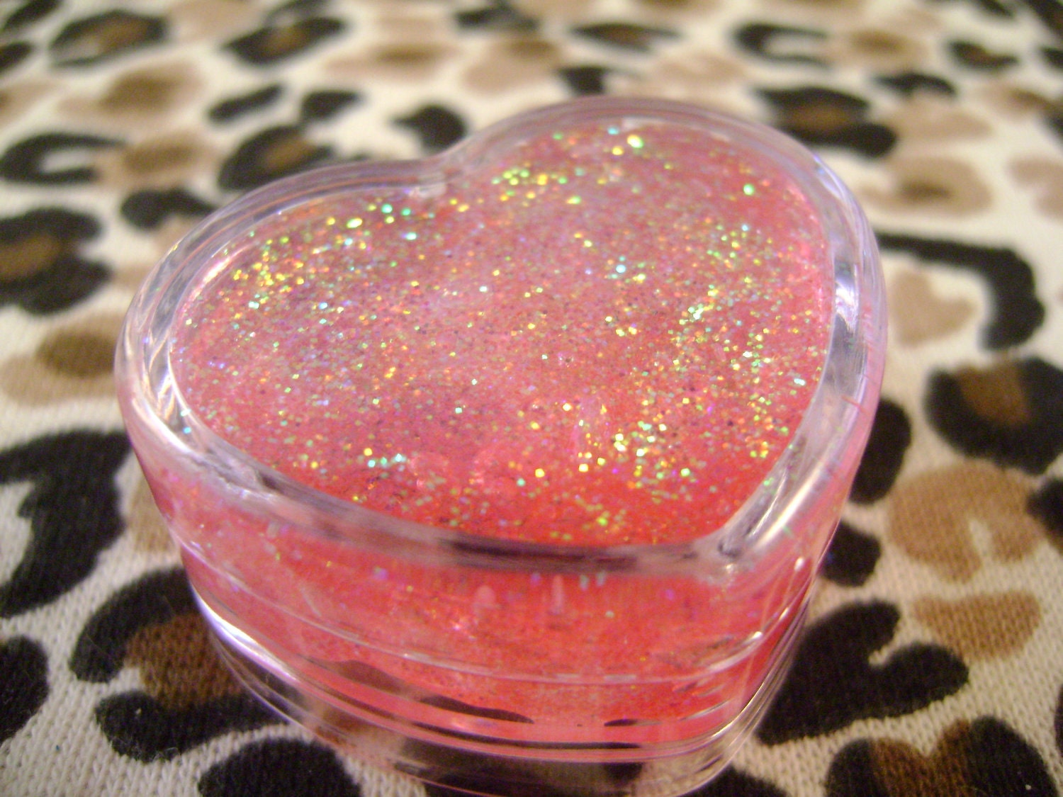 Pink Heart Body Glitter Gel Pot by Glitter Girls - heatherglnapothecary