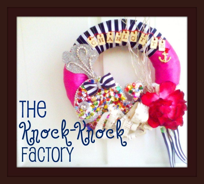 Whale Party-Wreath