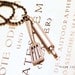 Baking set Necklace . Ball chain . Gift . Black & Grey . Spatula . Rolling Pin