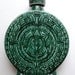 Vintage Mayan Inspired Aztec Sun God Calendar Decanter