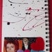 Glittery Bowie Gun Notebook