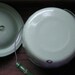 Green Enamel Chamber Pot / Slop Bucket