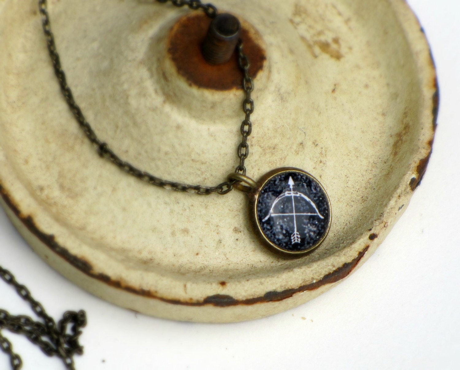 Bow and Arrow Necklace
