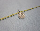 Silk String Lotus Wish Bracelet available in gold or silver