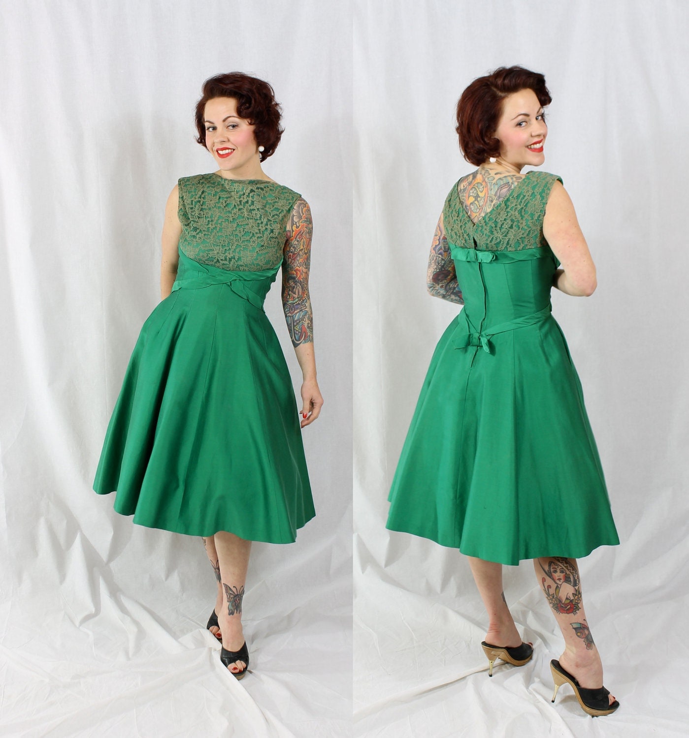 Green Party Dresses