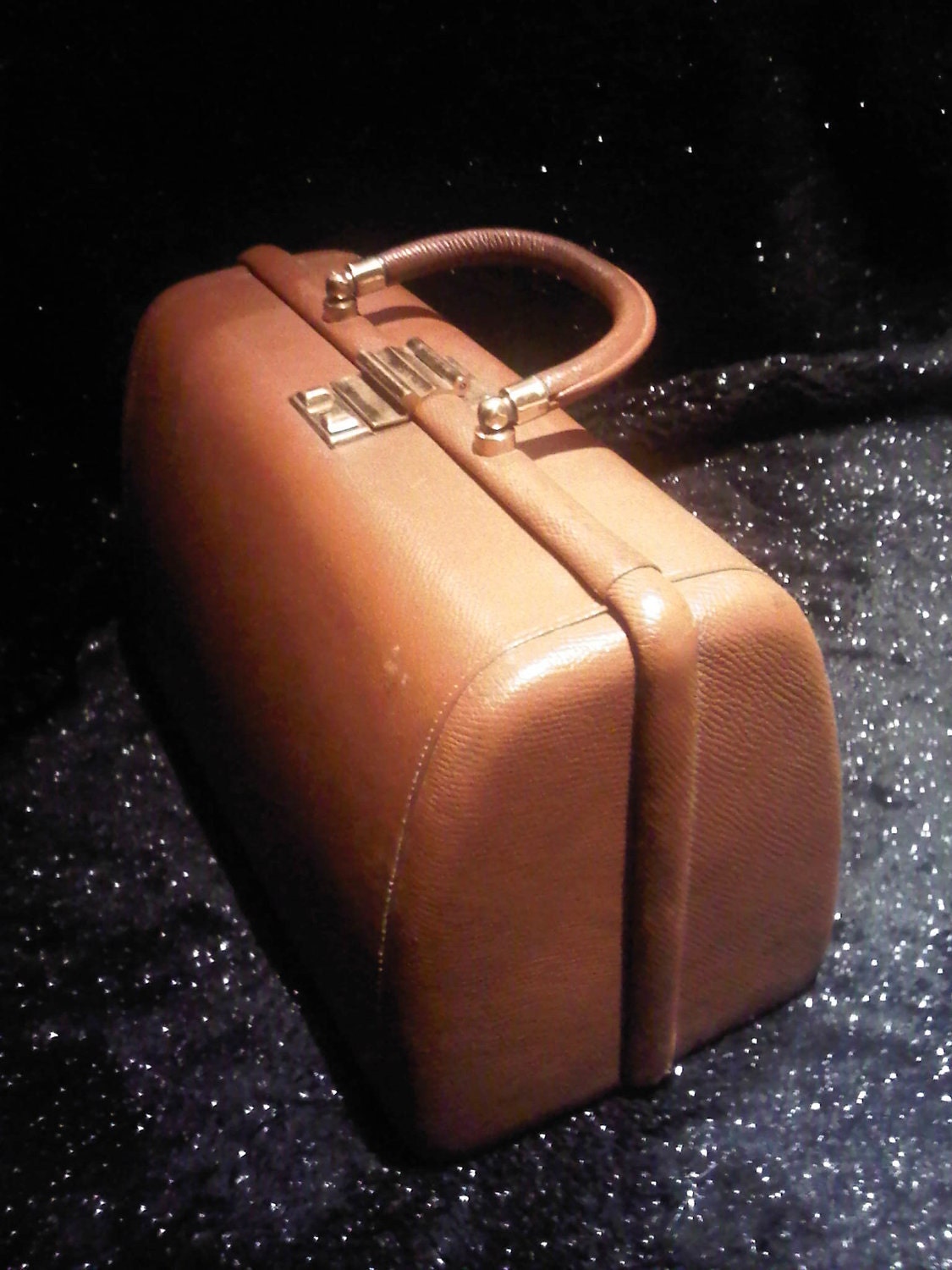 Henry Birks Travel Bag leather case with accessories