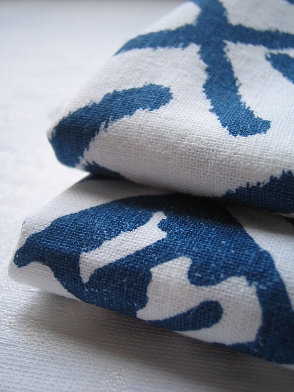 CULTURAL hand screen printed fat quarters pack of 2
