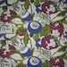 TASTE OF BERRIES hand screen printed fabric