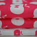 APPLES hand printed fabric quarter