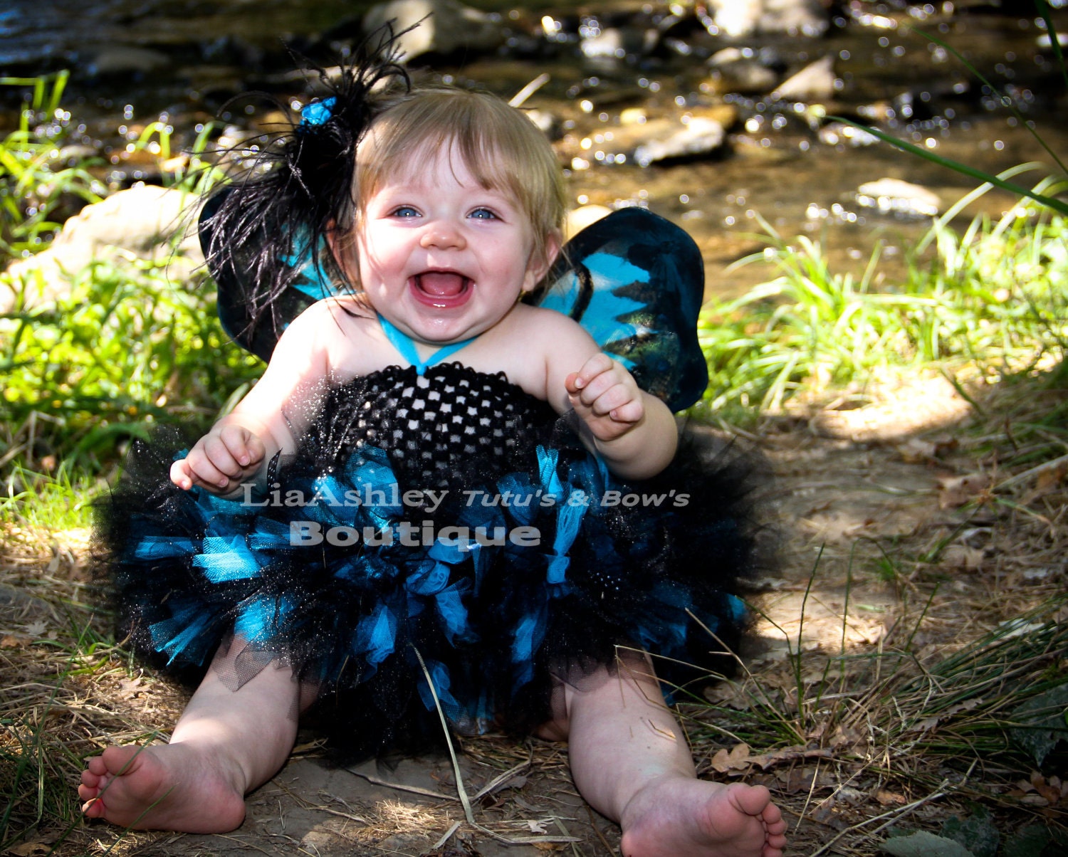 tutu tutus halloween costume butterfly tutu Blue Mountain Swallowtail Theme Petti Tutu Set