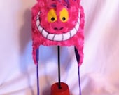 Cheshire Cat Alice in Wonderland Earflap Beanie Hat
