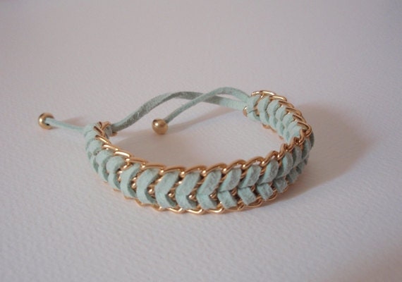 Pastel Sorbet Stacking Fashion Bracelets - in Mint Peach Beige Lavender or Lime - CHOOSE your color