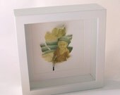 Custom made leaf - without brooch fixing - made of cotton printed with your photograph