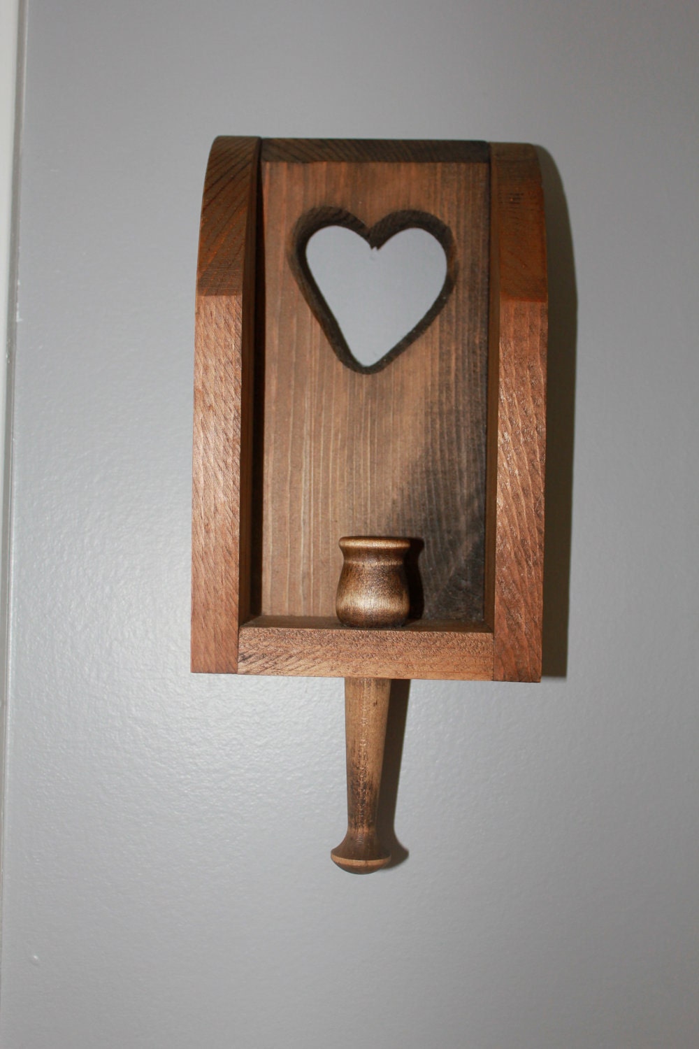 Heart Candle Sconce