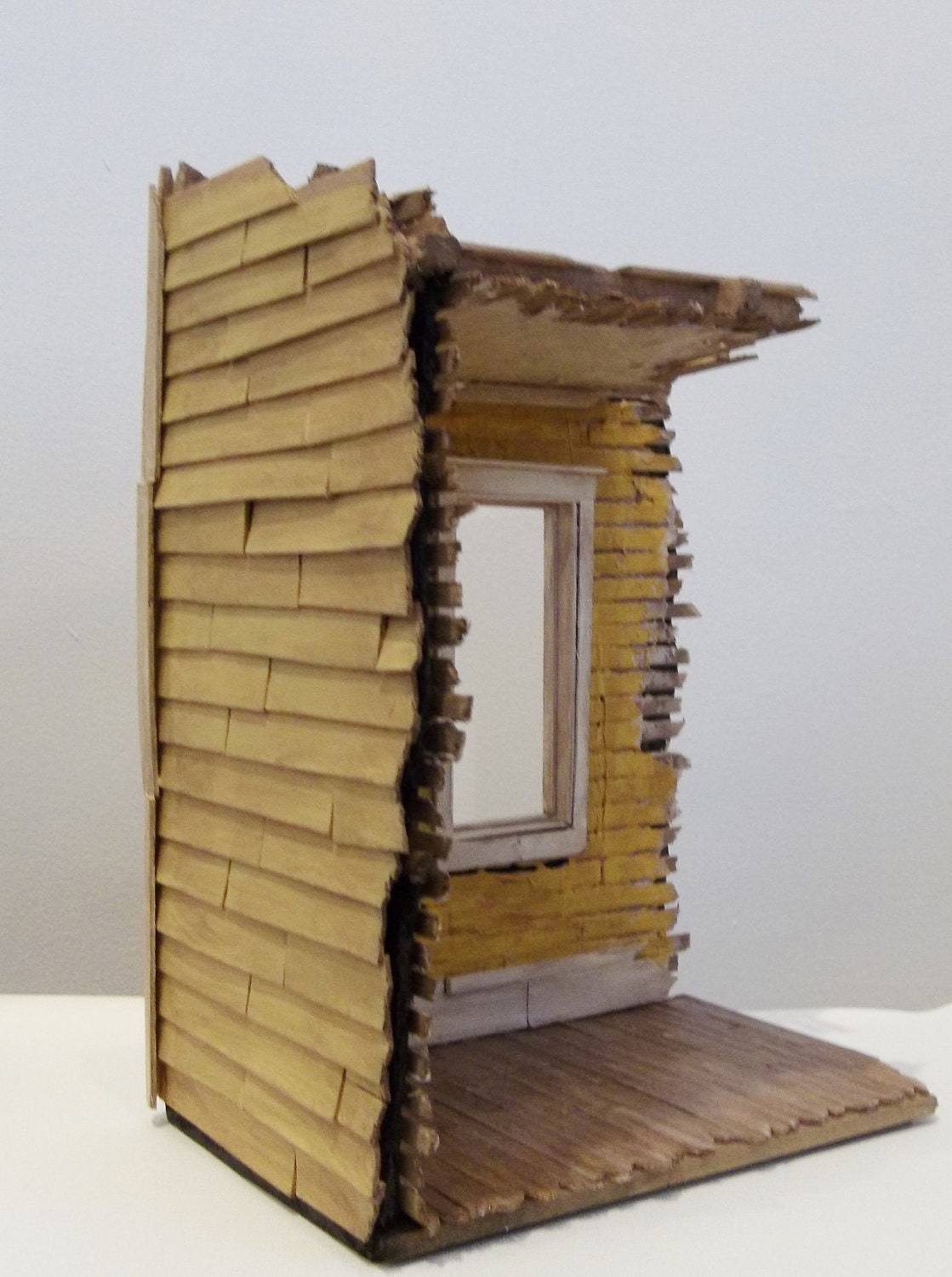 Small Yellow House Ruin