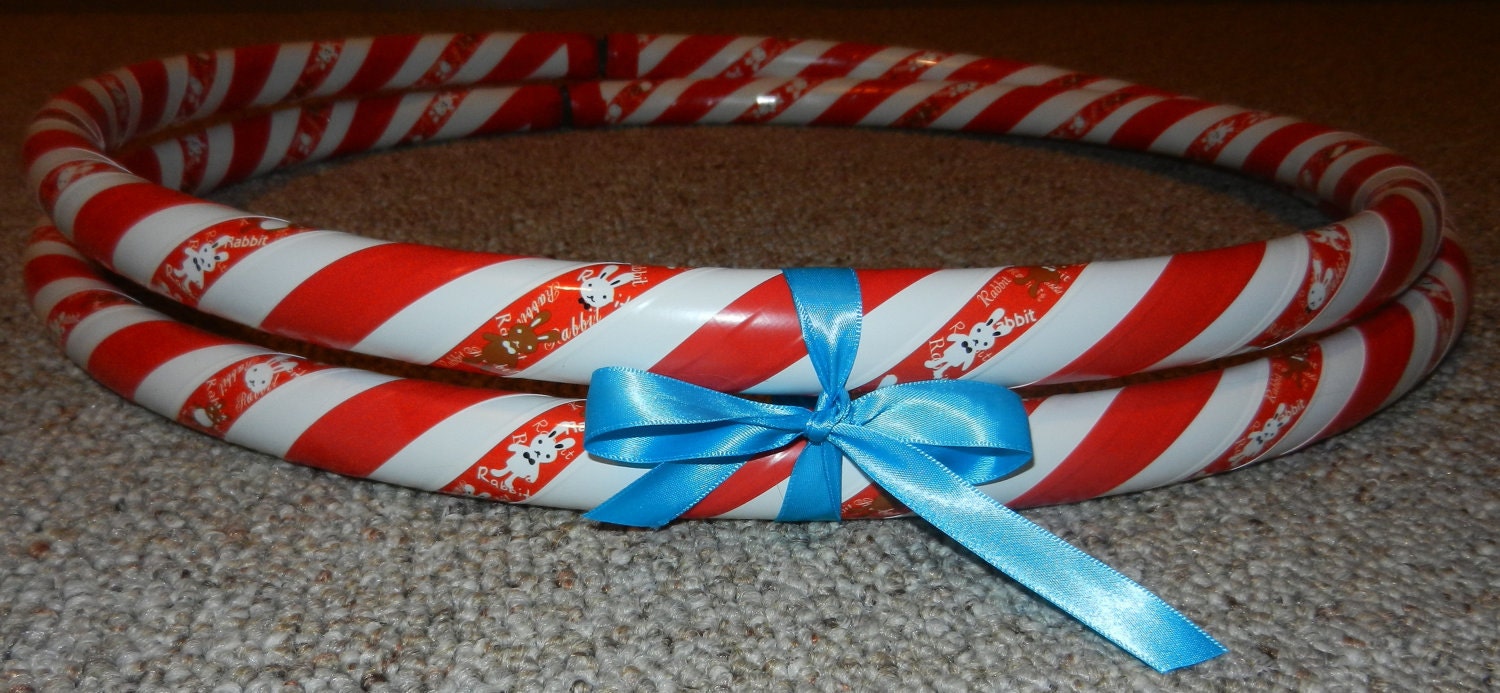 Red Rabbit Collapsible Hula Hoop - Custom Made - Any Color and Size