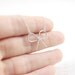 Bow Sterling Silver Necklace - simple minimalist tie the knot ribbon everyday jewelry by petitor