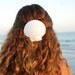 Gorgeous Seashell White Half Clam Shell hair clip by IndianSummerGirls