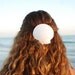 Gorgeous Seashell White Half Clam Shell hair clip by IndianSummerGirls