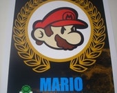 Super Mario poster print