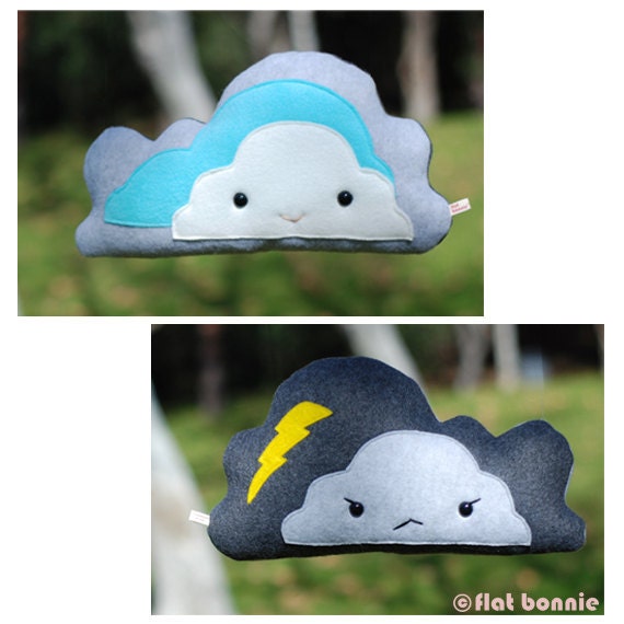 Flat Cloud - Flat Bonnie's super helper - Double Sided Plush 13"