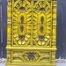 Yellow and Bronze High Boy Dresser
