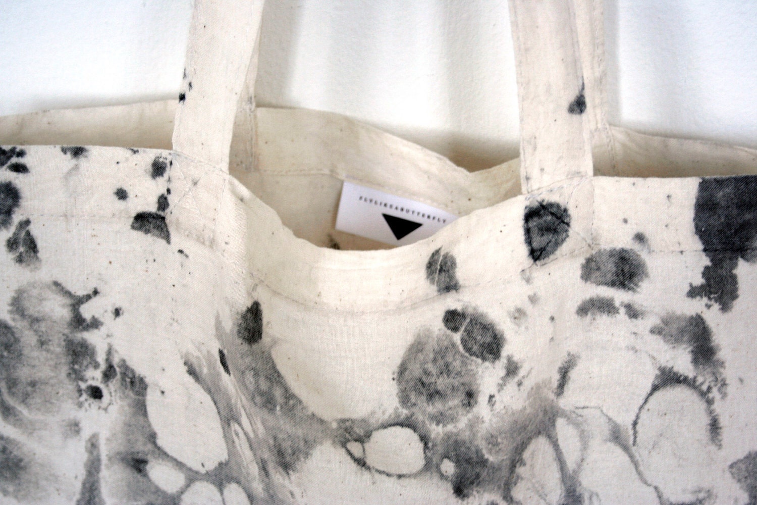 Marble canvas tote 2