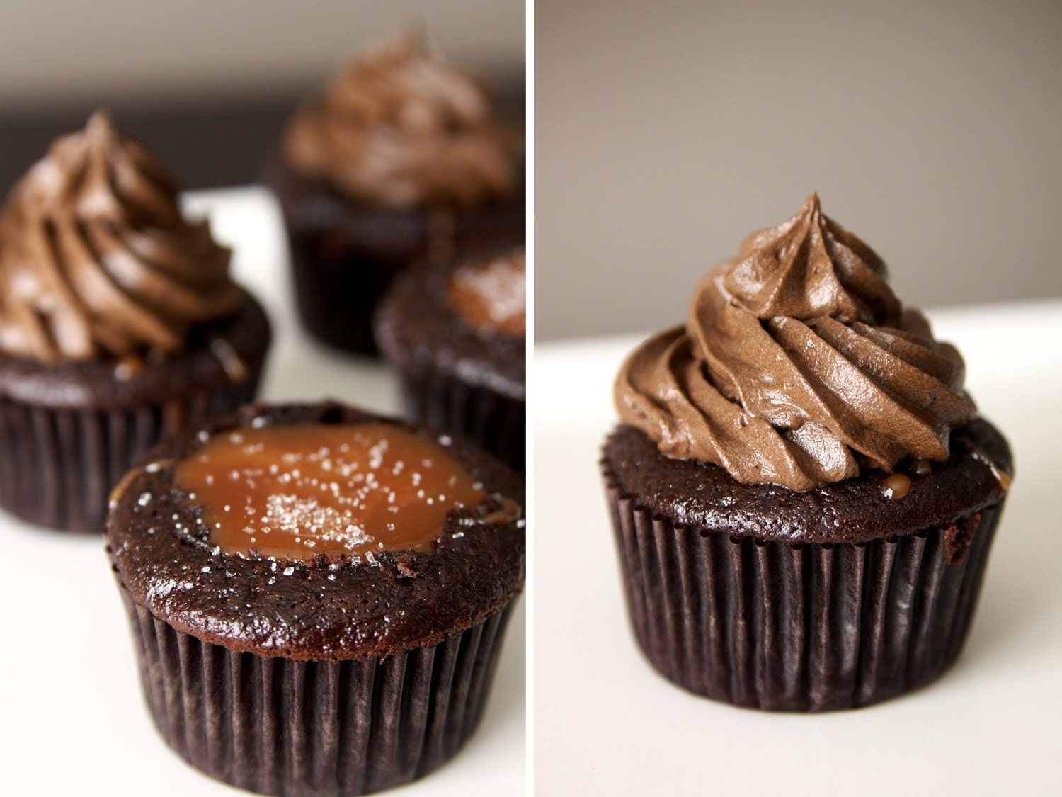 Salty C - Salted Caramel Chocolate Cupcake