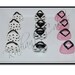 HandBag Fondant Cupcake Toppers