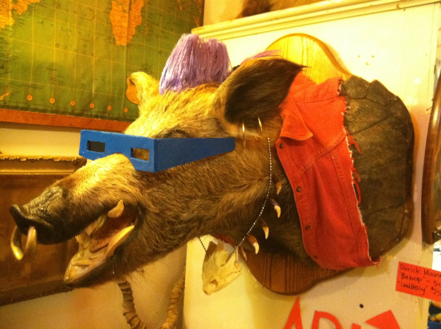 TMNT Bebop Taxidermy Sculpture