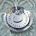 Personalized Necklace - Hand Stamped Necklace - Mommy Necklace - Multiple Name Necklace - Family Necklace - Mothers Day Present