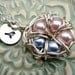 Birds Nest Necklace - Wire Wrapped Birds Nest - Nest Necklace - Mothers Day