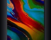 Archival Print: 11 x 14 Multi Colored Abstract