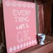 Every Thing Will Be OK - Coral - 8x10 print