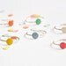 Confetti ring 'you only need one confetti to remember the party...' sterling silver