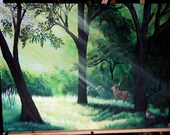 Deer at dawn