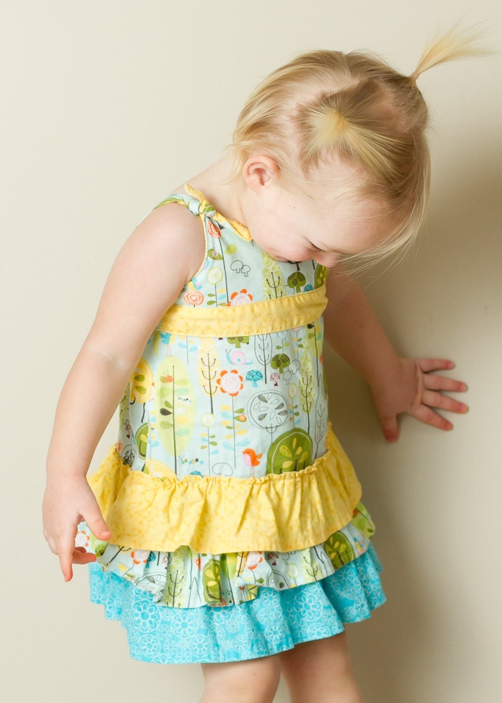 The Faith Dress PDF Pattern Size 18m-5T