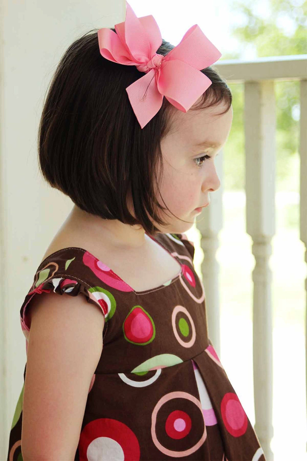 Girl's Dress Pattern PDF Sewing - The Brooke Dress Size 18m-5T