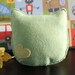 Owl Plush Felt Toy - Nursery Decoration - Party Favors - Mr. Alessandro The Owl