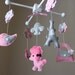 Baby Crib Mobile - Baby Mobile - Nursery Paris Mobile - French Mobile "A night in Paris"(You can pick your colors) Mobile - Crib Mobile