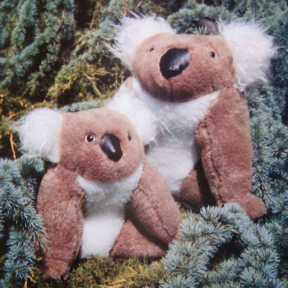 vintage KOALAS sewing pattern (80s)