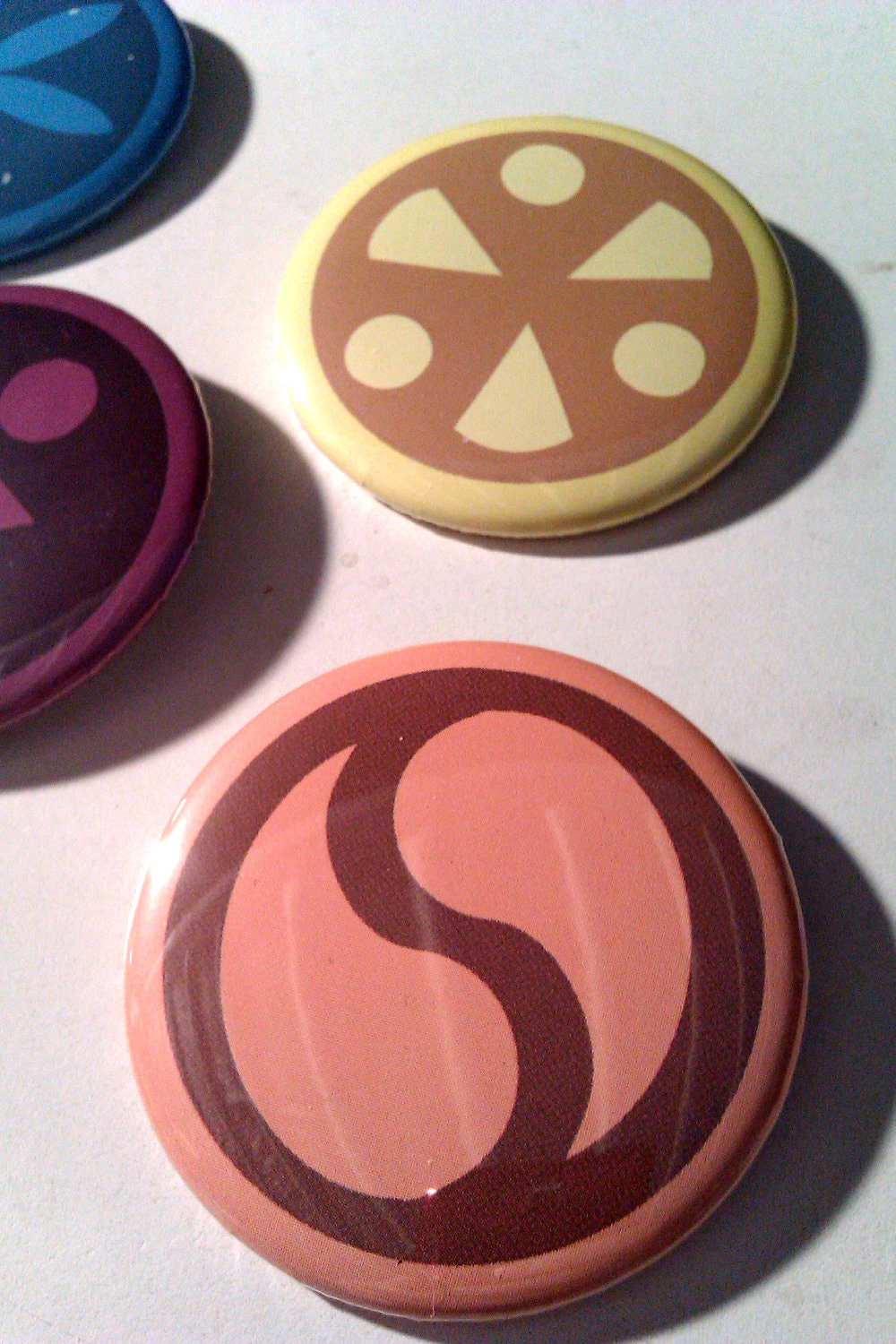 The Legend of Zelda: Ocarina of Time - Sage Medallion Pinback Button Set of Six