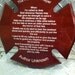 Fireman's  Prayer on Maltese Cross 12 inch by 12 inch with FREE SHIPPING in US