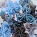 SALE: Beautiful Paper Flower Bouquet. Baby Blue, Chocolate Brown, Music. First Anniversary, Wedding, Shower. Custom Orders Welcome